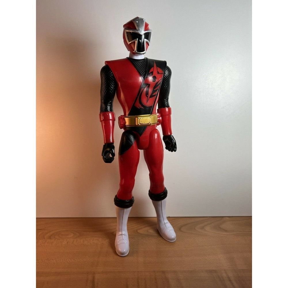 Mighty Morphin Power Rangers SCG 12" Red Samurai Ranger Action Figure